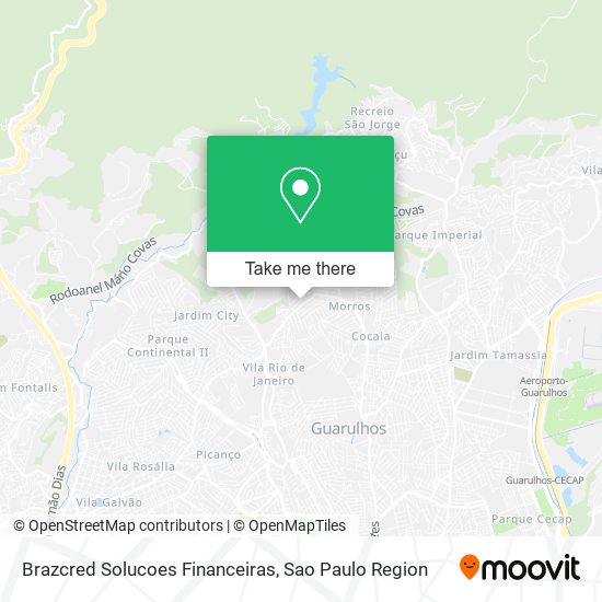Brazcred Solucoes Financeiras map