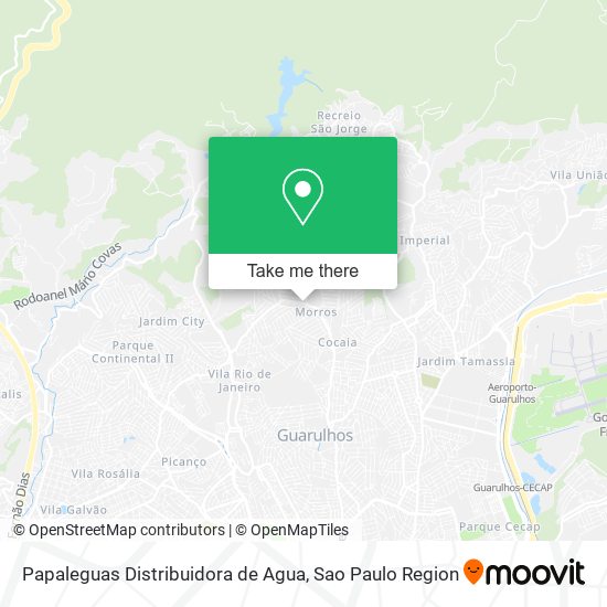 Papaleguas Distribuidora de Agua map