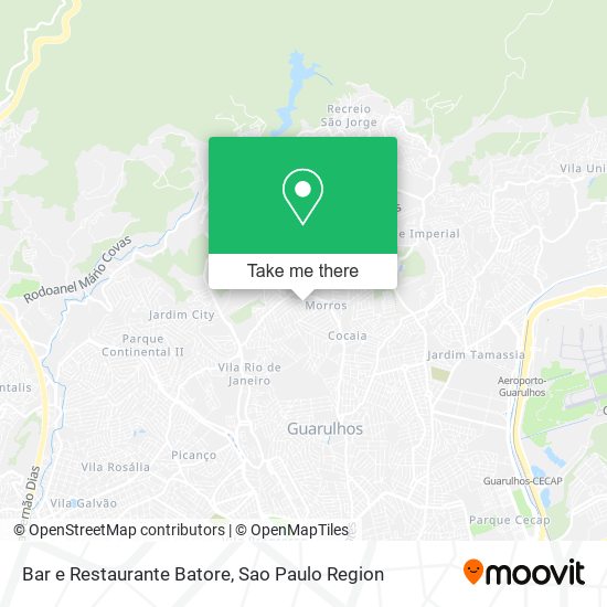 Bar e Restaurante Batore map