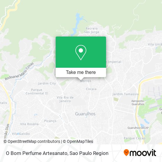 O Bom Perfume Artesanato map