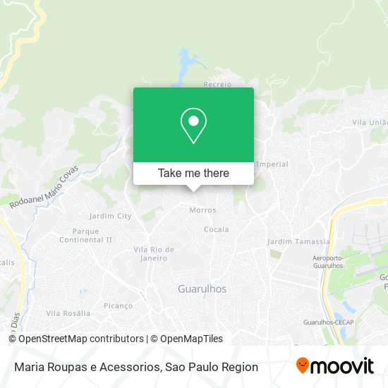 Maria Roupas e Acessorios map