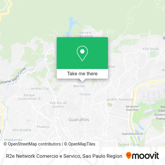 R2e Network Comercio e Servico map