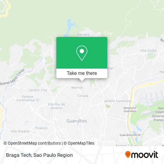 Mapa Braga Tech