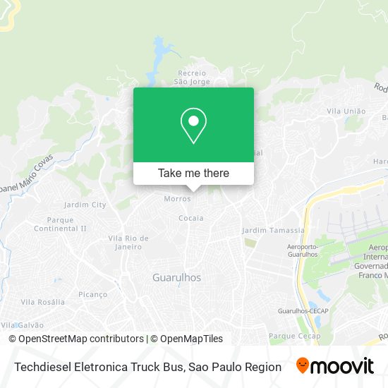 Techdiesel Eletronica Truck Bus map