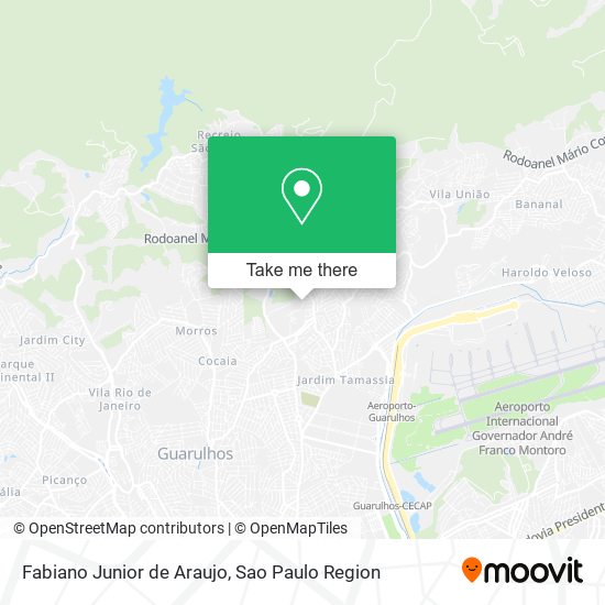 Mapa Fabiano Junior de Araujo