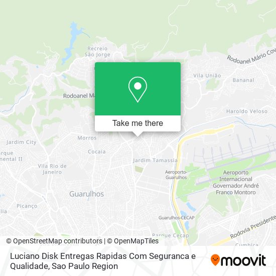 Luciano Disk Entregas Rapidas Com Seguranca e Qualidade map