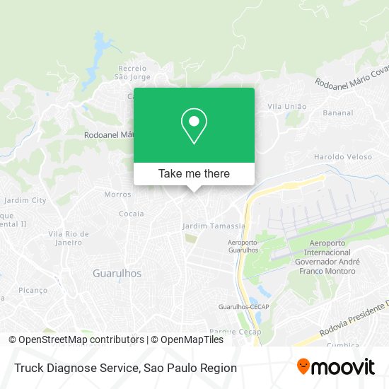 Truck Diagnose Service map