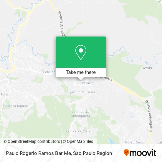 Paulo Rogerio Ramos Bar Me map