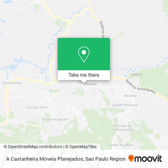 A Castanheira Móveis Planejados map