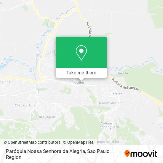 Paróquia Nossa Senhora da Alegria map