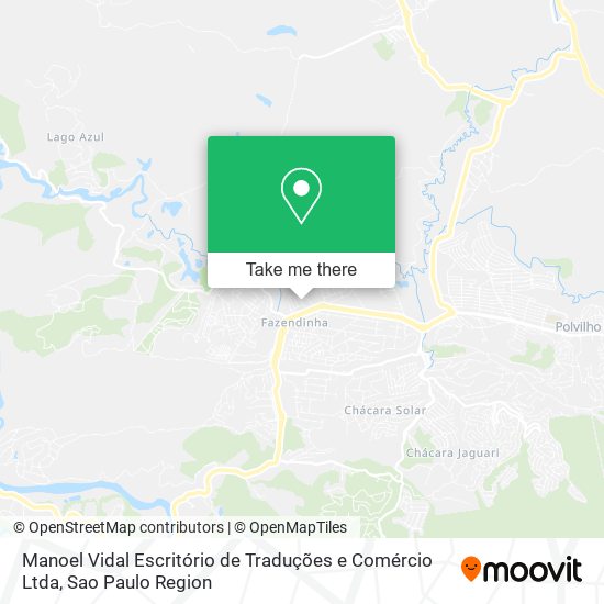 Manoel Vidal Escritório de Traduções e Comércio Ltda map