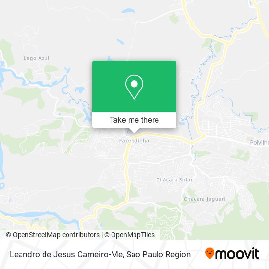 Leandro de Jesus Carneiro-Me map