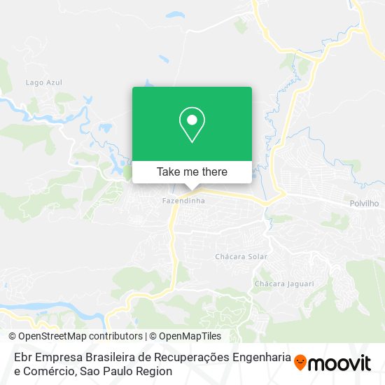 Ebr Empresa Brasileira de Recuperações Engenharia e Comércio map