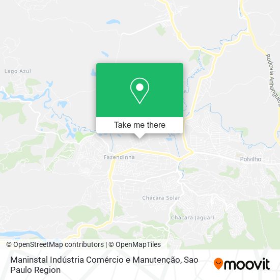 Maninstal Indústria Comércio e Manutenção map