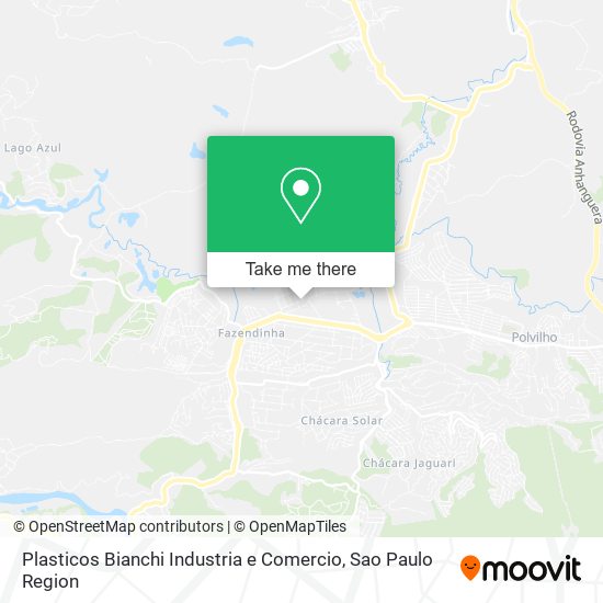 Mapa Plasticos Bianchi Industria e Comercio