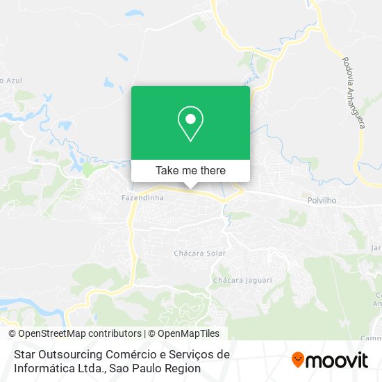 Star Outsourcing Comércio e Serviços de Informática Ltda. map