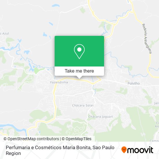 Perfumaria e Cosméticos Maria Bonita map