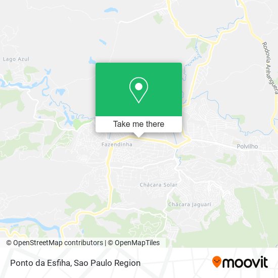 Ponto da Esfiha map