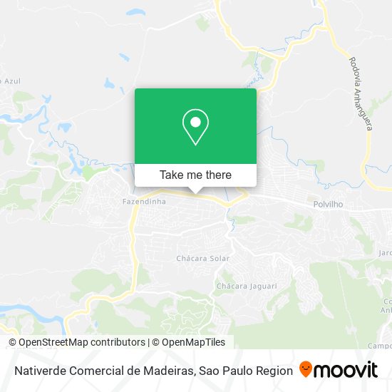 Nativerde Comercial de Madeiras map