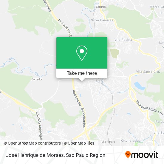 José Henrique de Moraes map