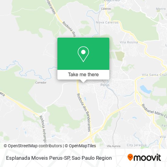 Mapa Esplanada Moveis Perus-SP