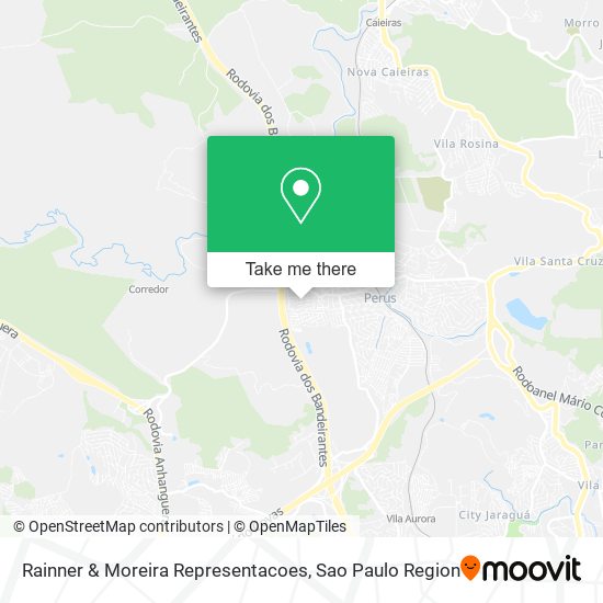 Rainner & Moreira Representacoes map