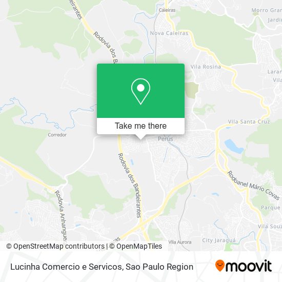 Lucinha Comercio e Servicos map