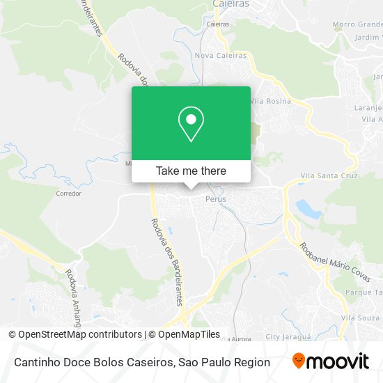 Cantinho Doce Bolos Caseiros map