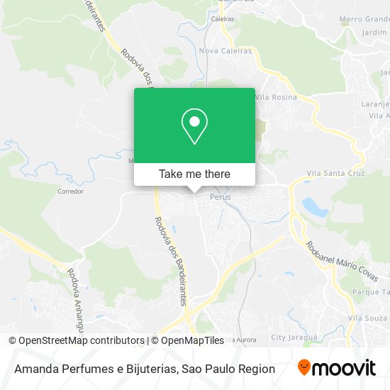 Amanda Perfumes e Bijuterias map