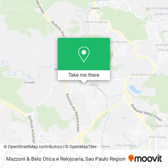 Mazzoni & Belo Otica e Relojoaria map
