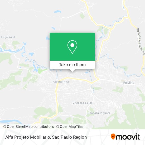 Alfa Projeto Mobiliario map