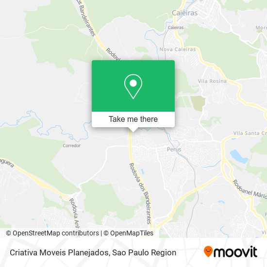 Criativa Moveis Planejados map