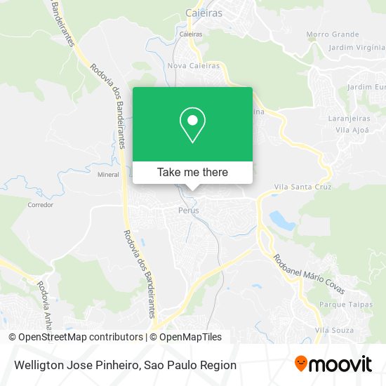 Welligton Jose Pinheiro map