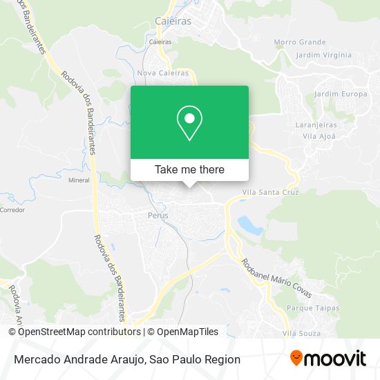 Mercado Andrade Araujo map