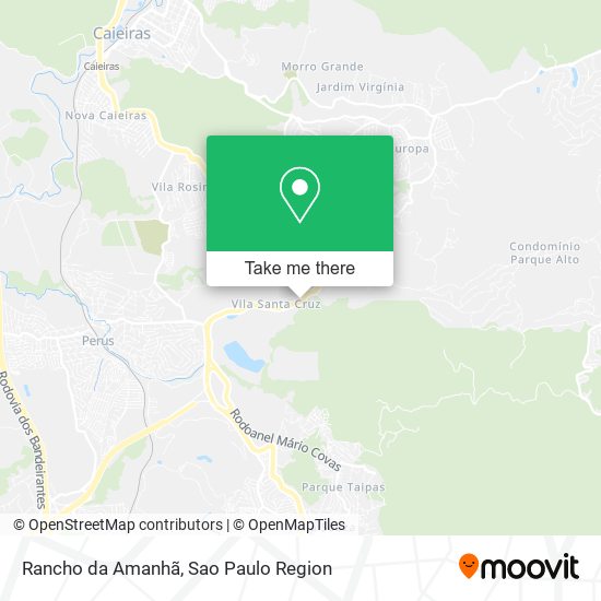 Rancho da Amanhã map