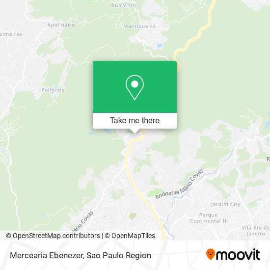 Mercearia Ebenezer map