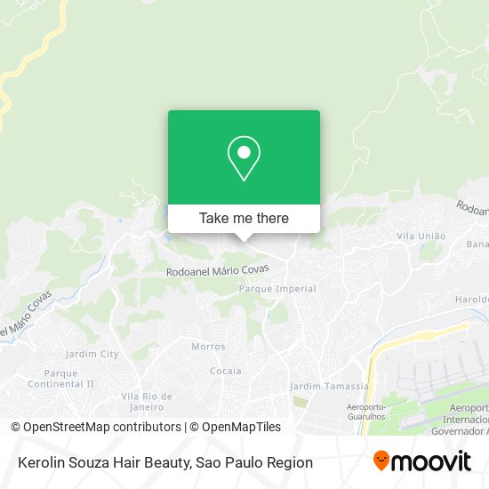 Kerolin Souza Hair Beauty map