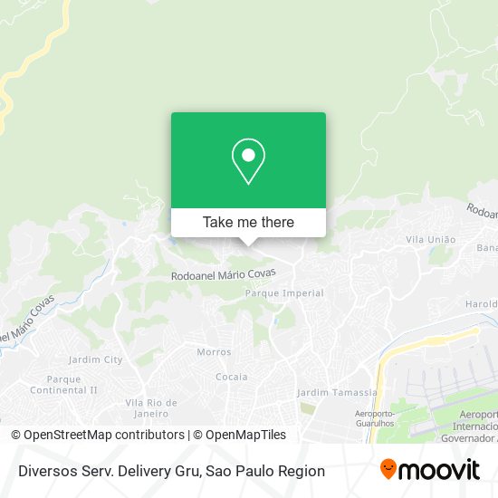 Mapa Diversos Serv. Delivery Gru