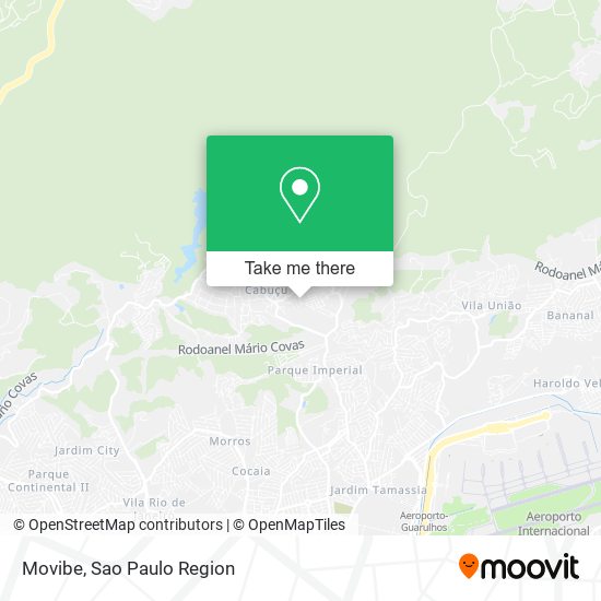 Movibe map