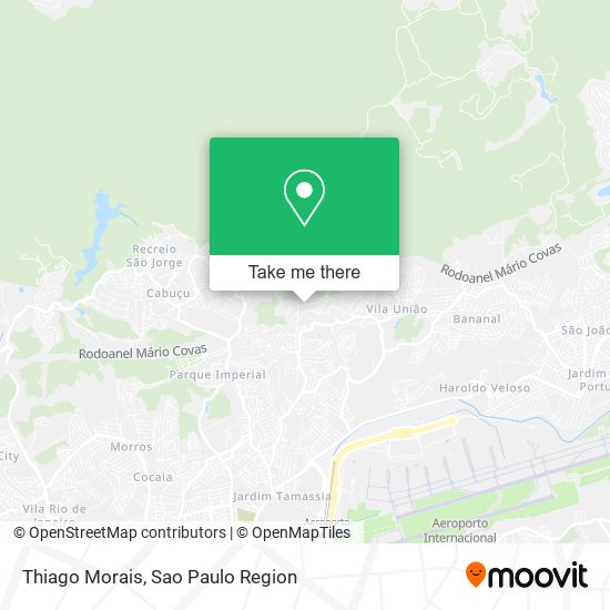 Thiago Morais map