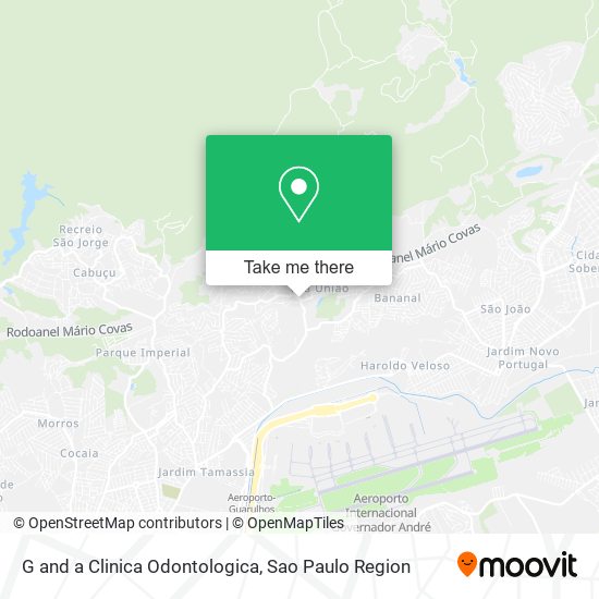G and a Clinica Odontologica map
