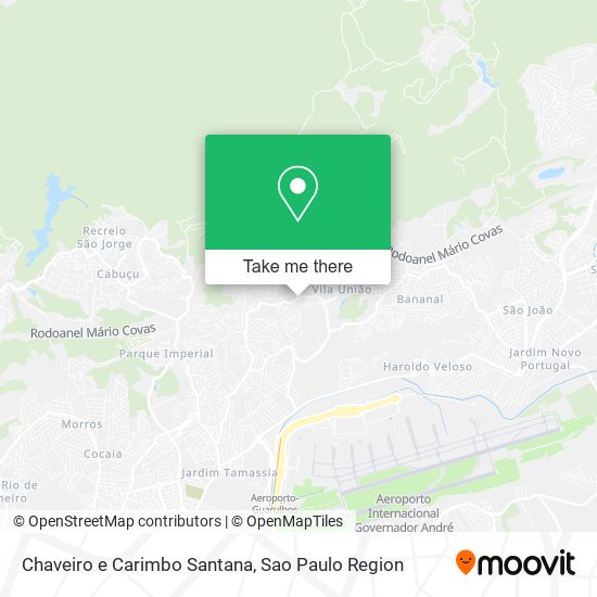 Chaveiro e Carimbo Santana map