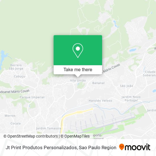 Jt Print Produtos Personalizados map