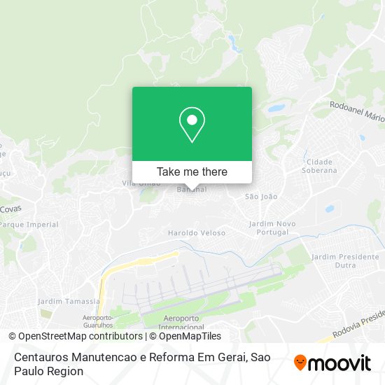 Centauros Manutencao e Reforma Em Gerai map