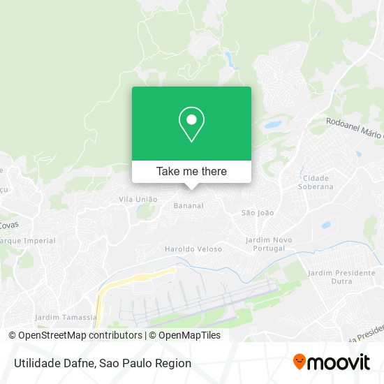 Utilidade Dafne map