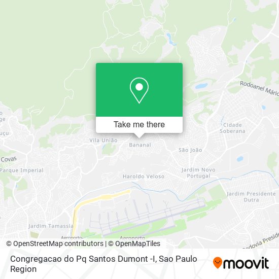 Congregacao do Pq Santos Dumont -I map