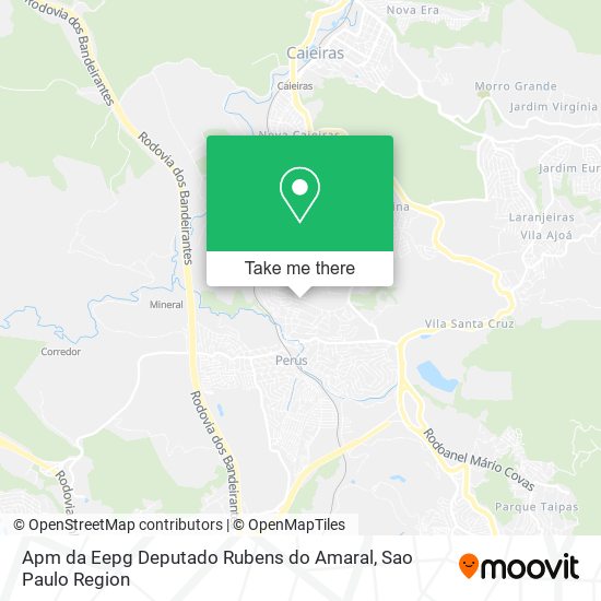 Apm da Eepg Deputado Rubens do Amaral map