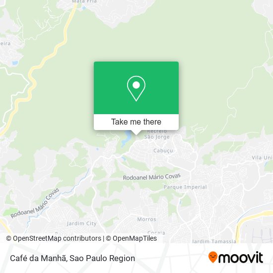 Café da Manhã map