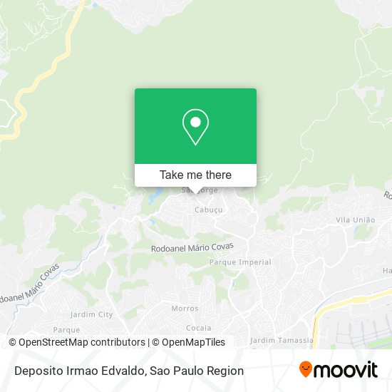 Mapa Deposito Irmao Edvaldo
