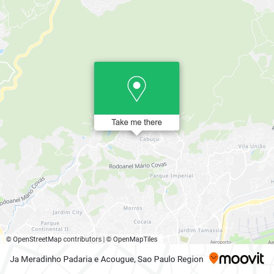 Ja Meradinho Padaria e Acougue map